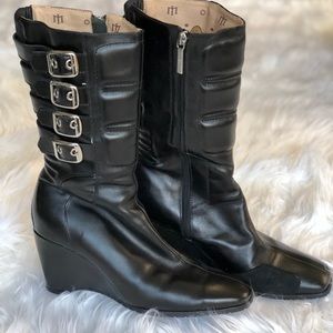 Women’s motorcycle leather boots Icon Moto
